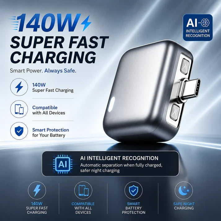 Smart Auto Disconnect Fast Charger (imported)