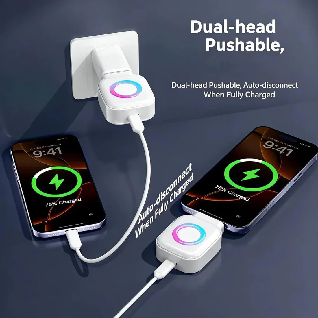 Smart Auto Disconnect Fast Charger (imported)