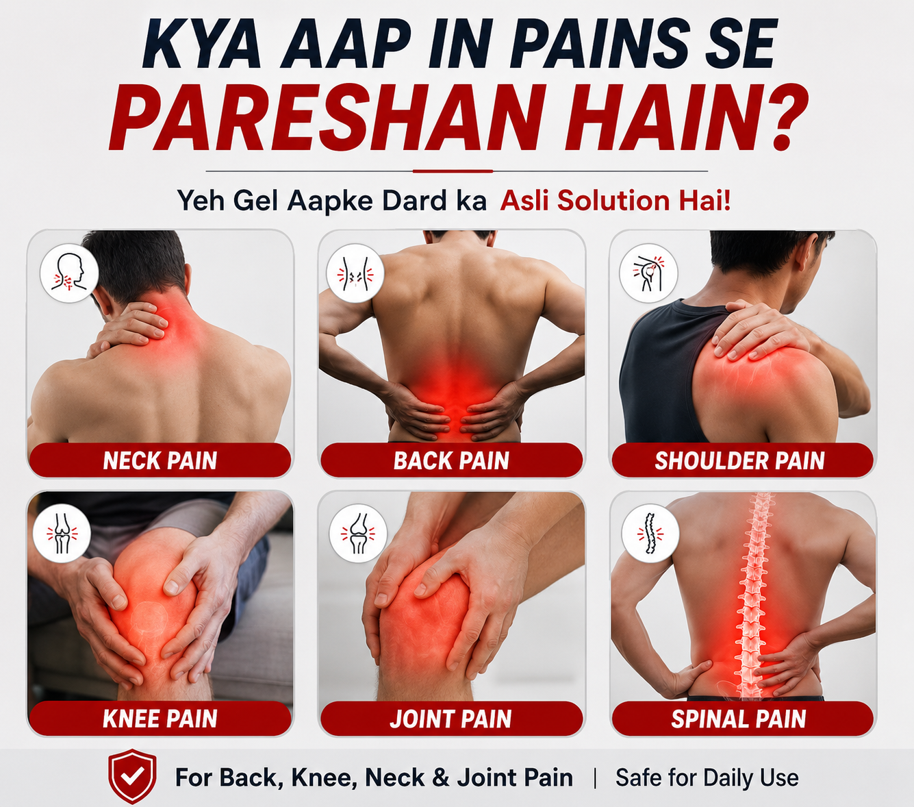 Japanese Instant Pain Relief Soothing Massage Gel